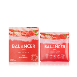 Коктейль BALANCER со вкусом &laquo;Спелая клубника&raquo;, 10 шт